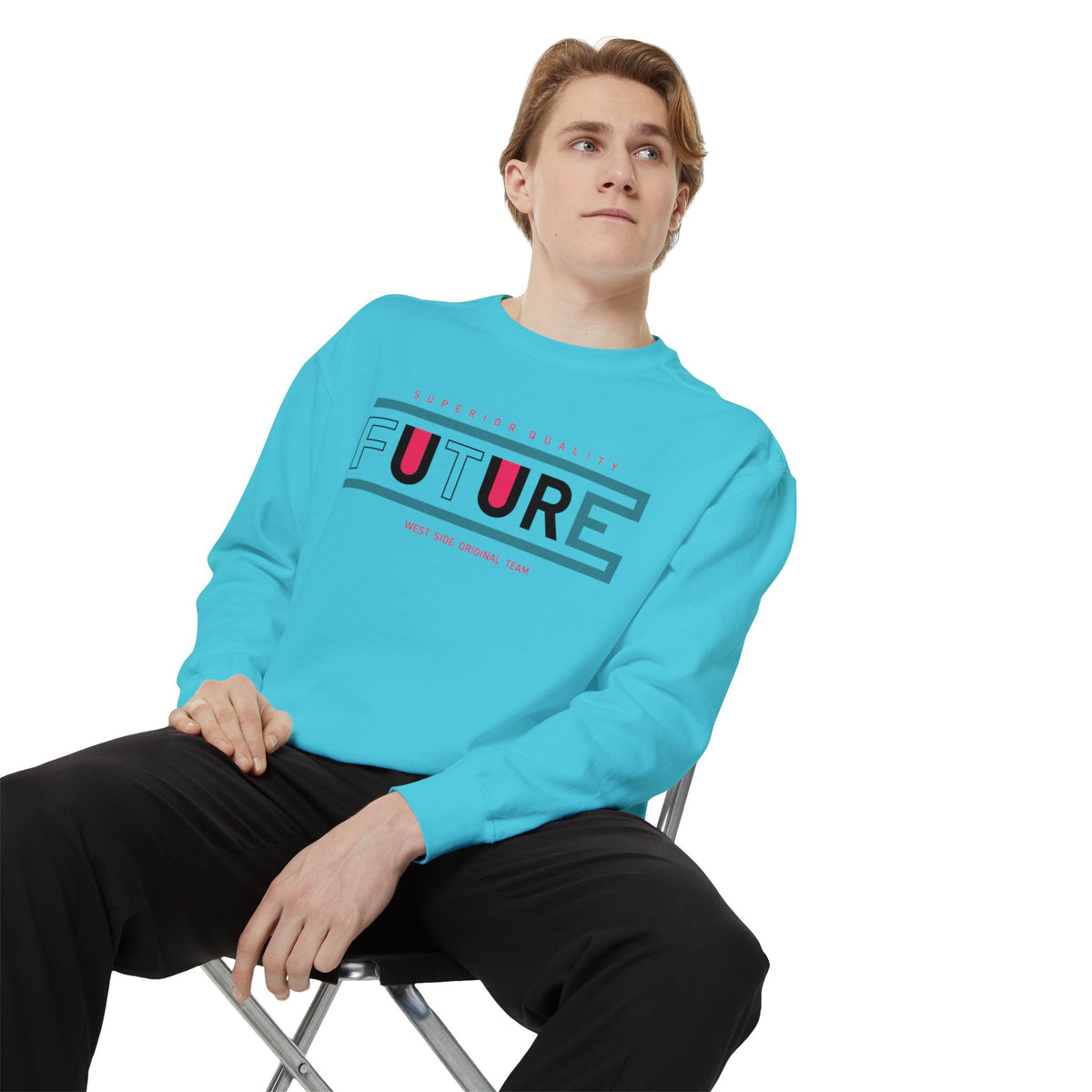 Unisex Garment-Dyed Sweatshirt