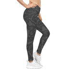 Women’s Black Camo Print Leggings