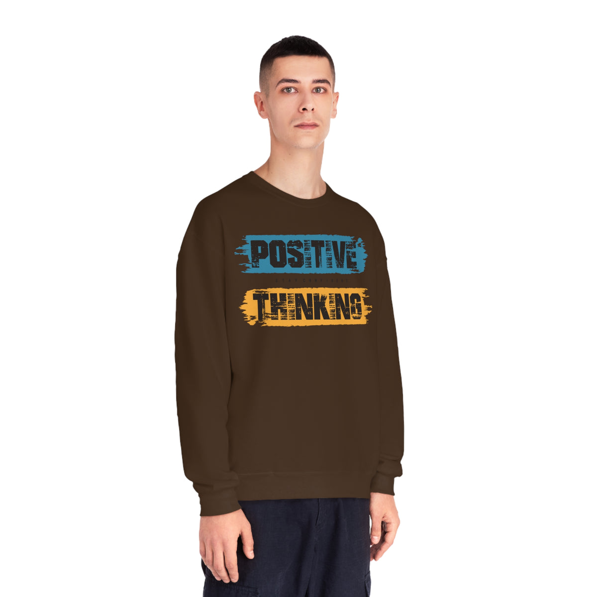 Men's Full Sleeve Graphic Crew Neck Sweatshirt