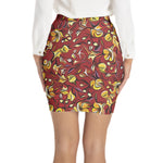 Elastic Waist Bodycon Skirt