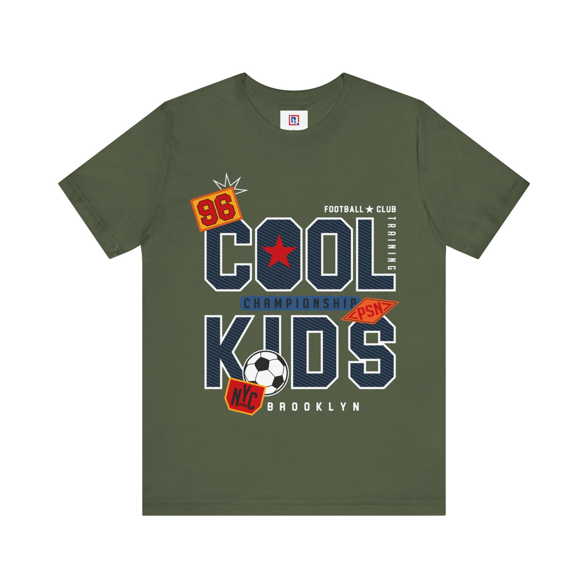 Cool Kids Championship Graphic Print Cotton T-Shirt