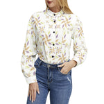 Long Sleeve Button Up Casual Shirt Top
