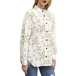 Long Sleeve Button Up Casual Shirt Top