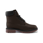 Men's Rugged Brown Leather Boots