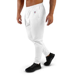 Men's White Performance Joggers