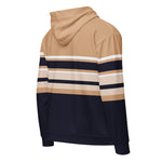 Women’s Striped Zip-Up Hoodie
