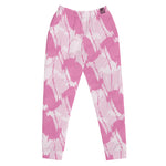 Women’s Pink Splash Print Joggers