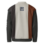 Women's Colorblock Striped Bomber Jacket