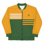 Women's "Witchy Mama" Mustard Bomber Jacket