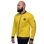 Men’s Bold Yellow Bomber Jacket