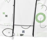 Women's Abstract Pattern Bomber Jacket