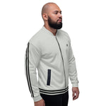 Men’s White Bomber Jacket