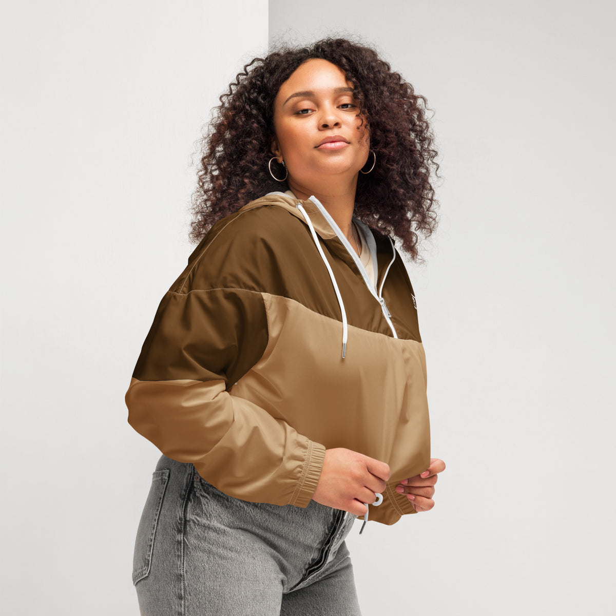 Women’s cropped windbreaker