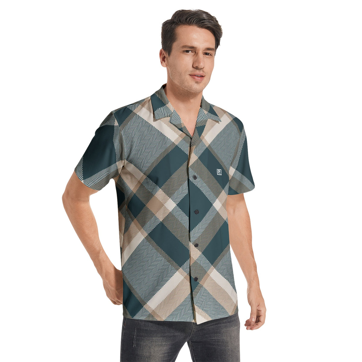 Men's All-over print Short Sleeve Shirts