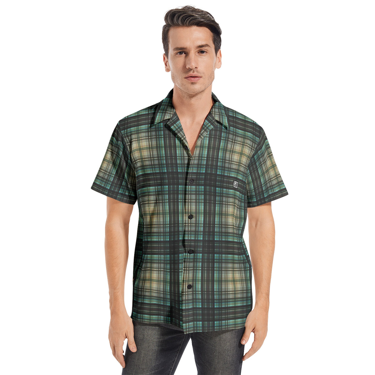 Men's All-over print Short Sleeve Shirts