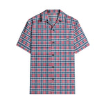 Men's Checkered Short Sleeve Shirt