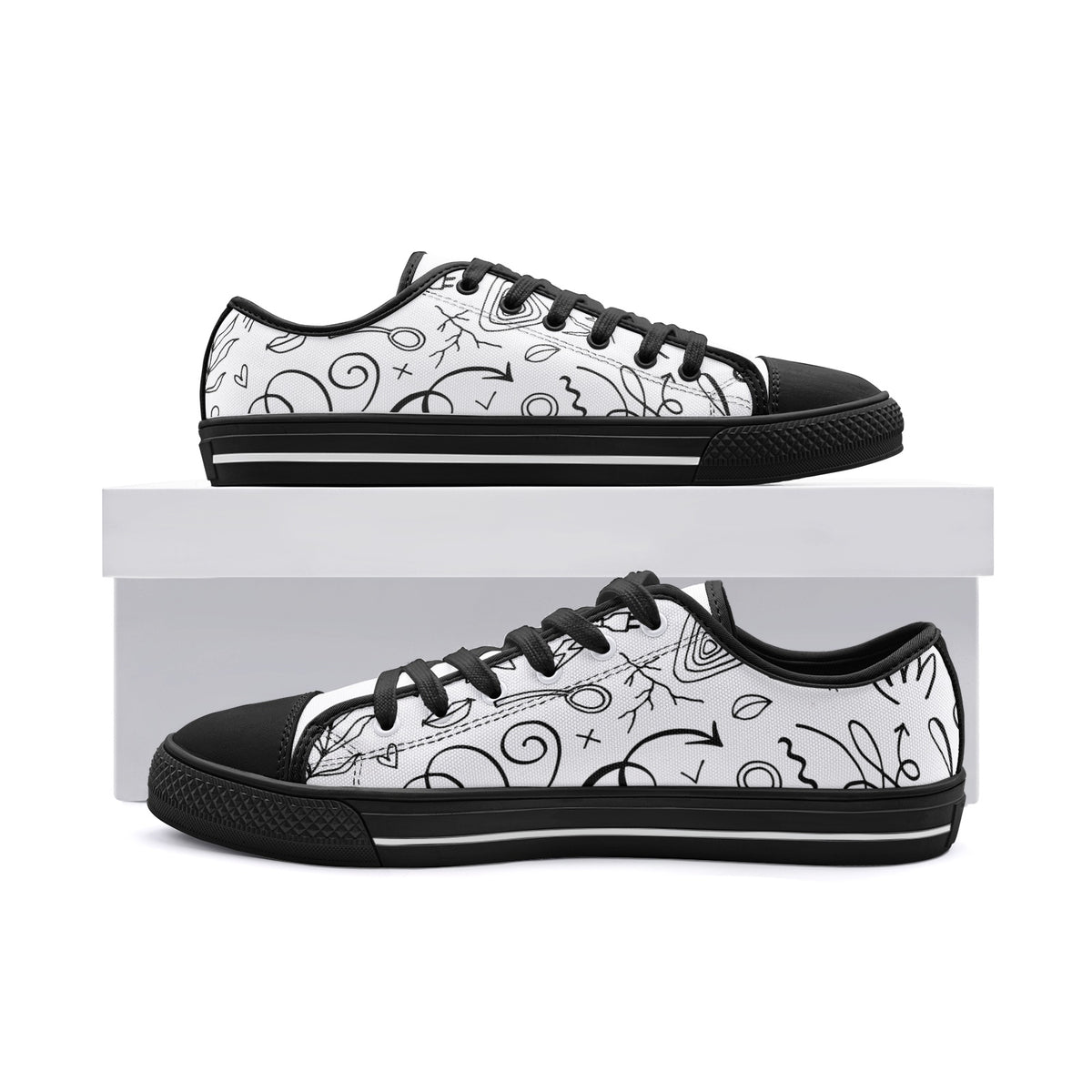 Unisex Low Top Canvas Shoes