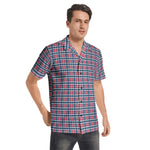 Men's Checkered Short Sleeve Shirt