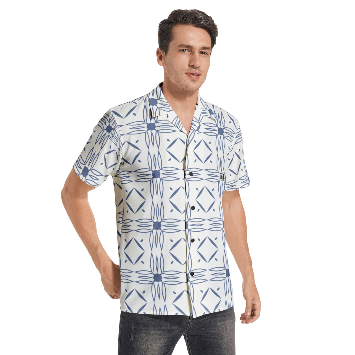 Men's All-over print Short Sleeve Shirts