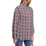 Women’s Striped Button-Up Shirt – Bold, Chic & Versatile