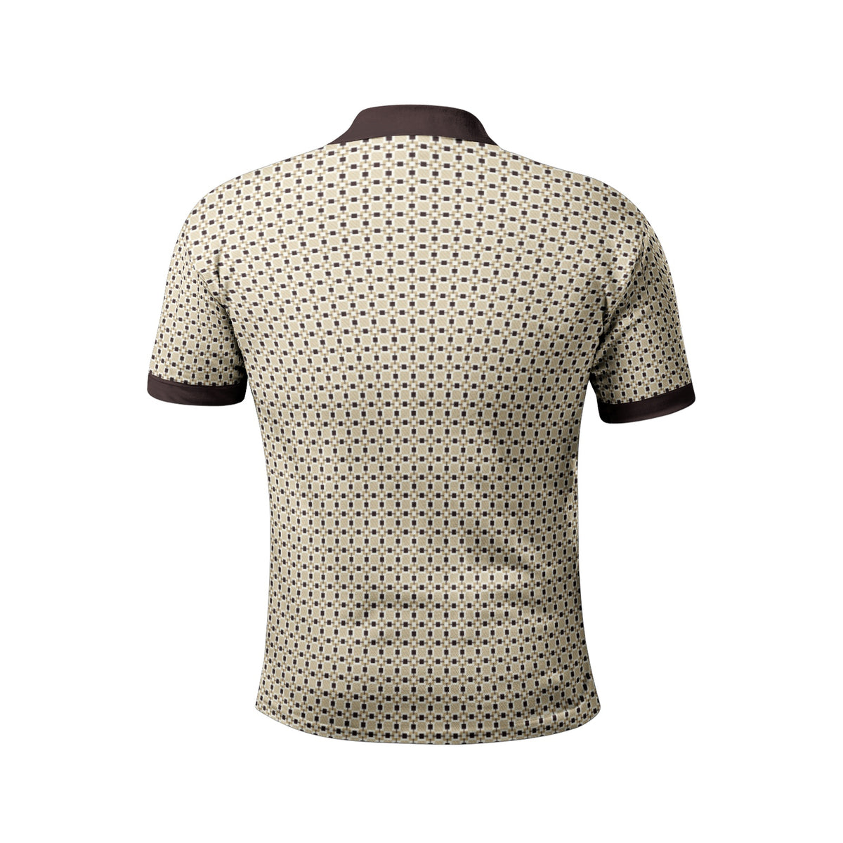 Men's All-Over-Print Polo Shirts