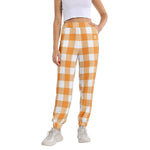 Women's Checkered Jogger Sweatpants