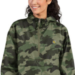 Women's Camo Windbreaker Jacket