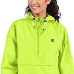 Women's Neon Yellow Windbreaker Jacket
