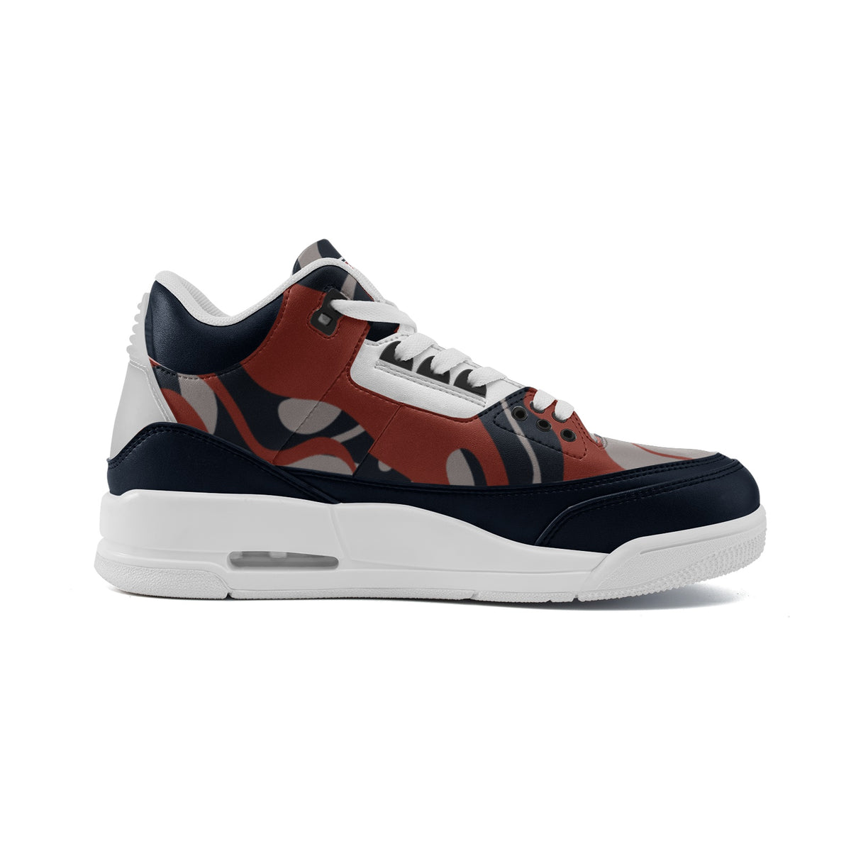 Unisex Non Slip Sneakers Lace Up Fashion Shoes