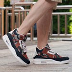 Unisex Non Slip Sneakers Lace Up Fashion Shoes