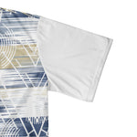 Men’s Abstract Print Polo T-Shirt