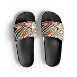 Women's Psychedelic Print Slide Sandals