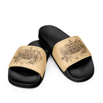 Men’s Stylish Reminder Print Slides
