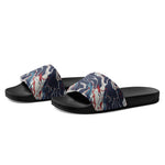 Men’s Abstract Print Slides