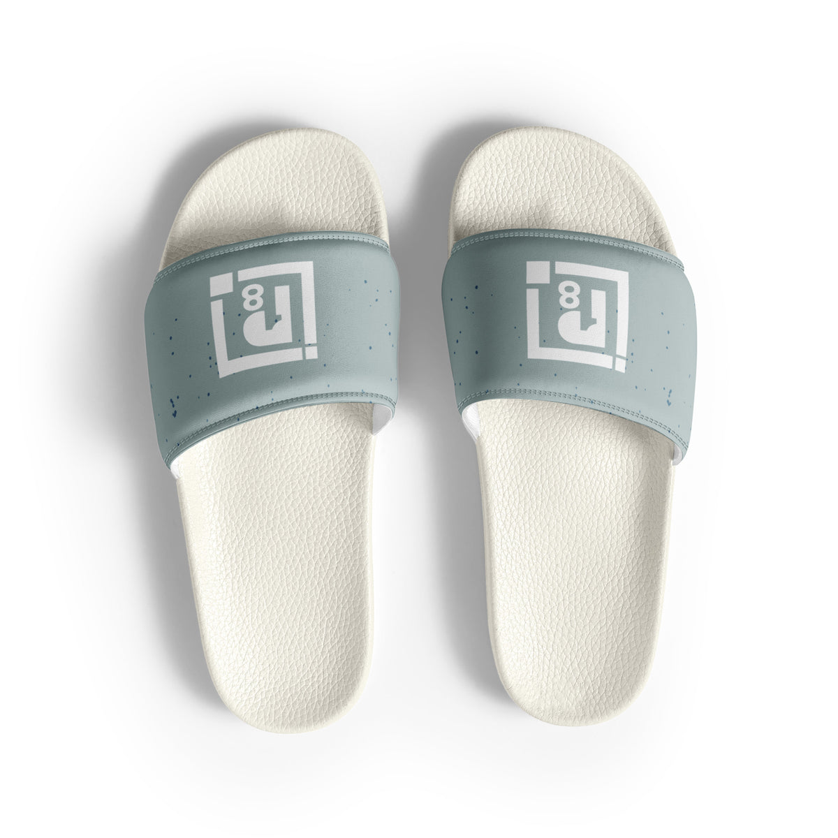 Men's Minimalist Gray Slide Sandals