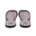 Women's Abstract Mosaic Flip Flops