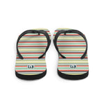 Men’s Striped Flip-Flops