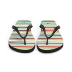 Men’s Striped Flip-Flops