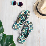 Men’s Artistic Print Flip-Flops