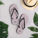 Women's Abstract Mosaic Flip Flops