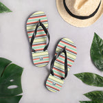 Men’s Striped Flip-Flops
