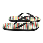 Men’s Striped Flip-Flops