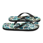 Men’s Artistic Print Flip-Flops
