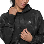 Women’s Black Tie-Dye Hoodie