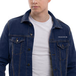 Men’s Classic Dark Blue Denim Jacket – Timeless & Versatile
