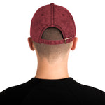 Men’s Vintage Washed NY Embroidered Baseball Cap