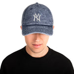 Men’s Vintage Washed NY Embroidered Baseball Cap