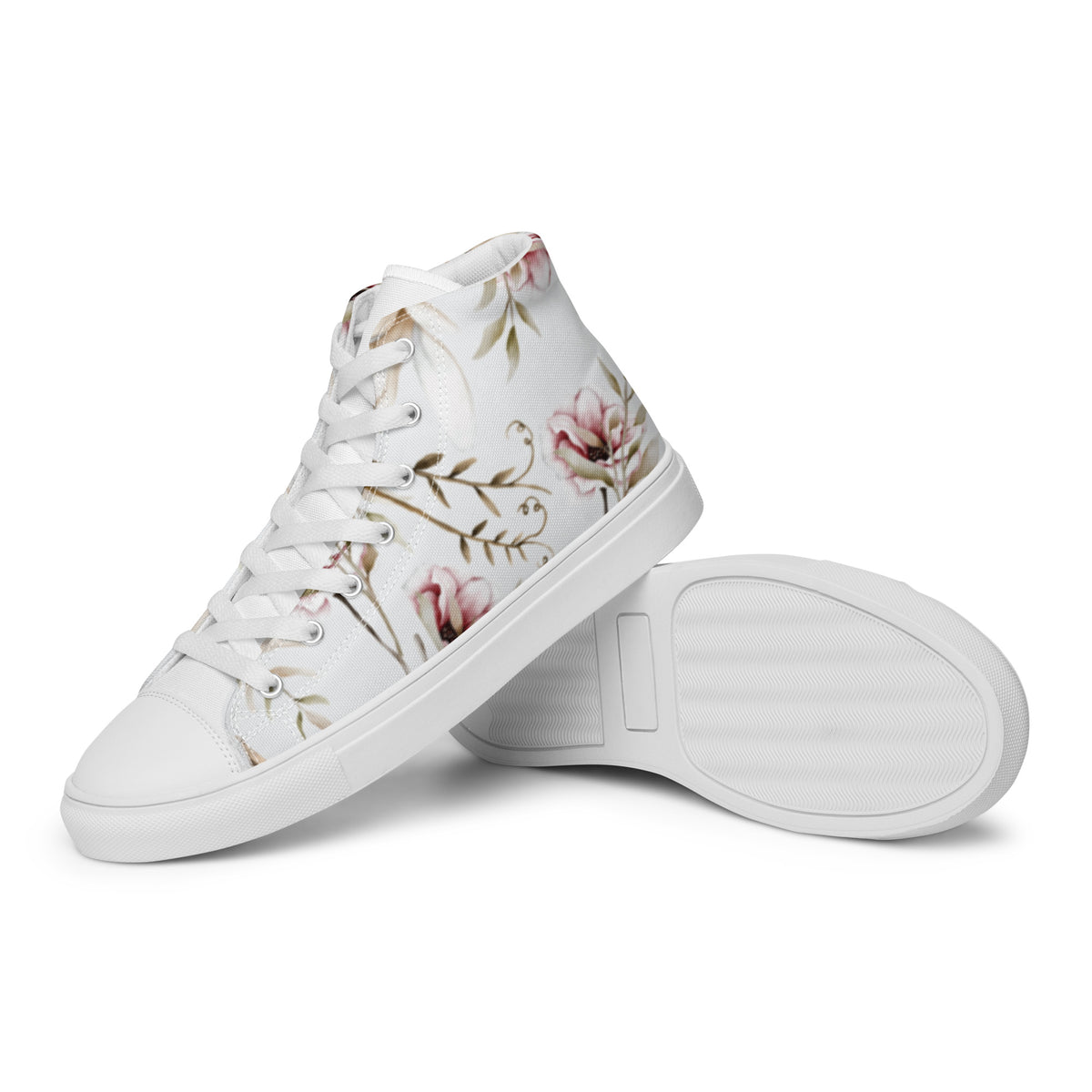 Women’s high top canvas shoes