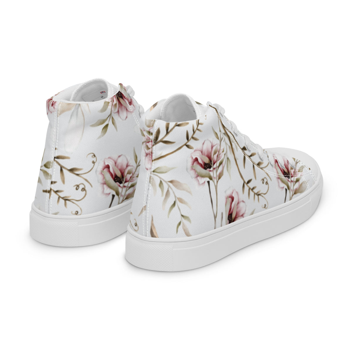 Women’s high top canvas shoes