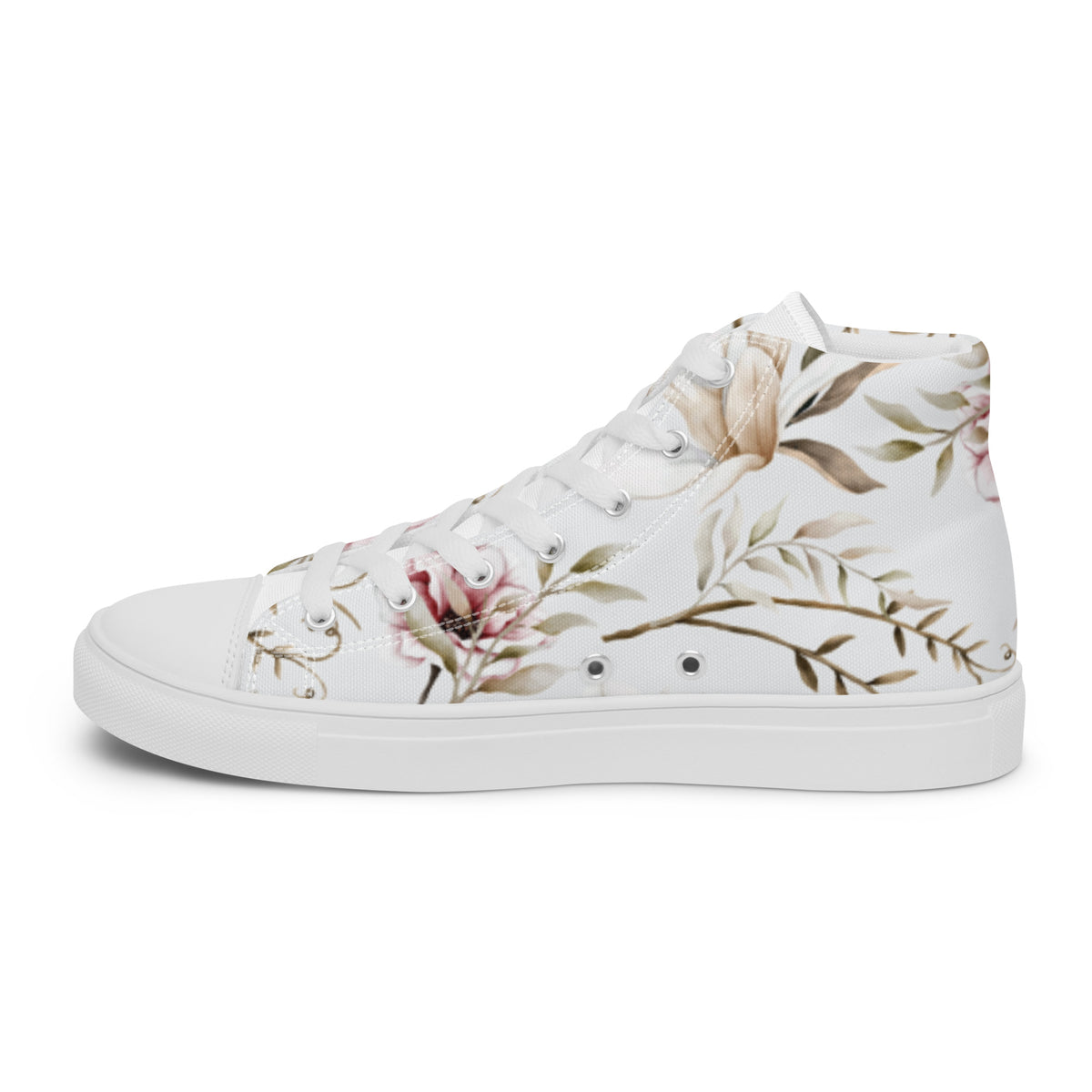 Women’s high top canvas shoes